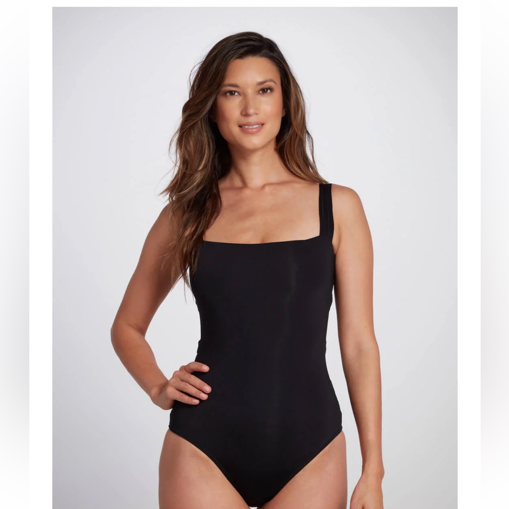 Nwt Donatella Black One Piece Swimsuit